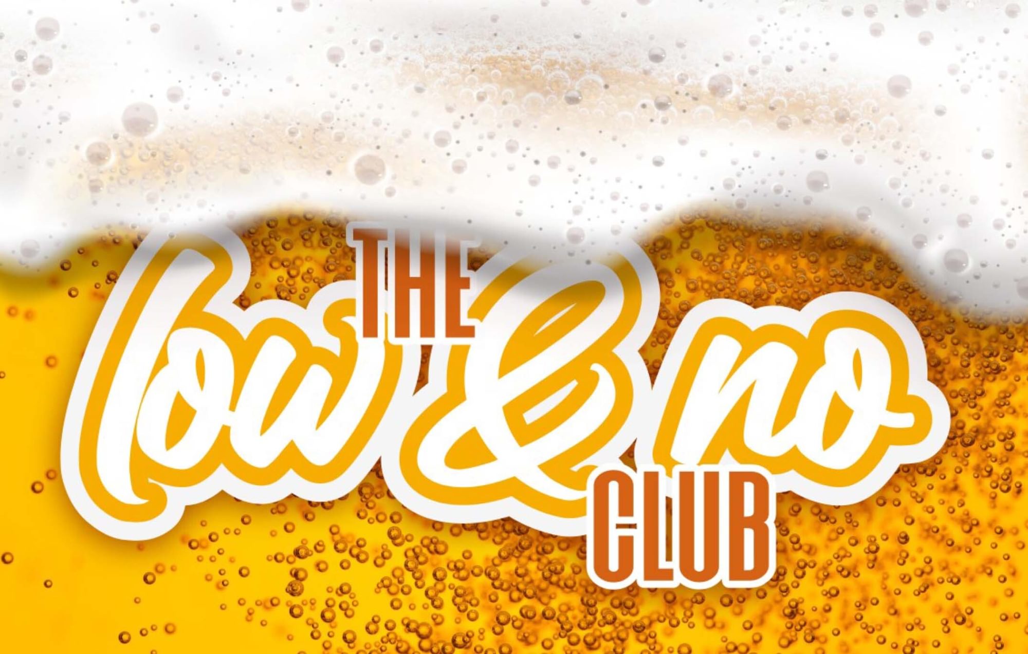 The Low & No Club beer graphic